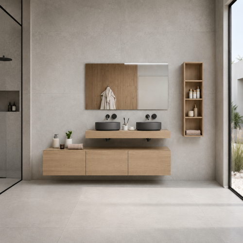Solid Oak Cabinet | 3 Drawers 321681