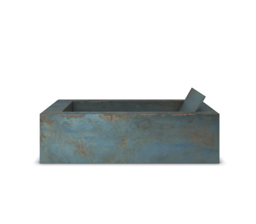 Distrito Zinc Sintered Stone Bath – Model 37001