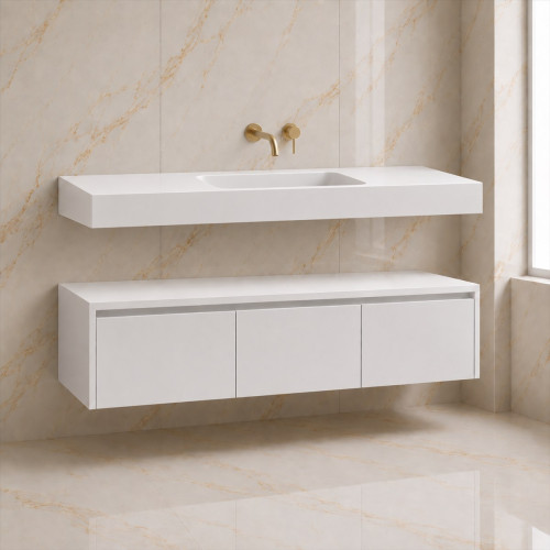 Wall-Hung Cabinet with 3 Drawers | 3912