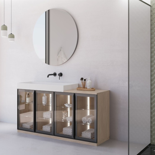 Wooden Bathroom Cabinet 3731