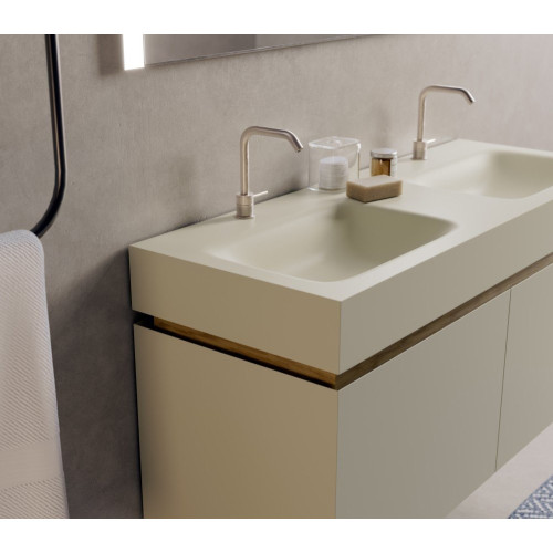 Lacquered Cabinet and Hi-Macs® Basin Set | 2 Drawers - 3906