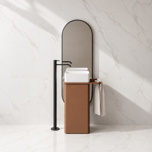 TOTEM 2606 Freestanding Solid Surface Basin